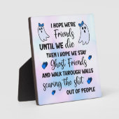 Ghost Friends Forever Fotoplatte (Vorderseite)