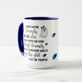Ghost Friends Forever Tasse (Vorderseite Links)