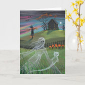 Ghost Friends Halloween Card von Molly Harrison Karte (Gelbe Blume)