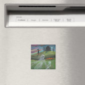 Ghost Friends Halloween Magnet (In Situ (Geschirrspüler))