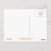 Ghost Friends Halloween Postcard Postkarte (Rückseite)