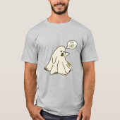 Ghost Funny Pun Cartoon T-Shirt (Vorderseite)