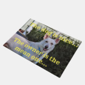 Ghost Fußmatte (Schrägansicht)