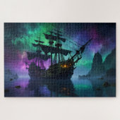Ghost Galleon unter den Spuk Sternen Puzzle (Horizontal)