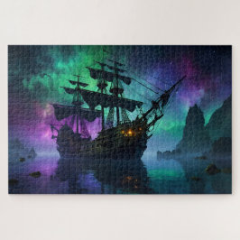 Ghost Galleon unter den Spuk Sternen Puzzle