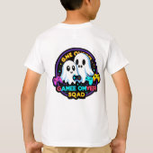 Ghost Gamer Squad - Retro Arcade Halloween-T-Shirt T-Shirt (Rückseite)