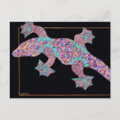 Ghost Gecko Post Card Postkarte (Vorderseite)