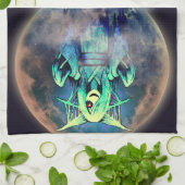 Ghost Geschirrtuch (Gefaltet)