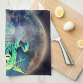 Ghost Geschirrtuch (Viertel Falte)