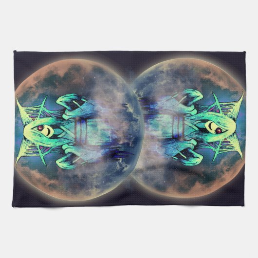 Ghost Geschirrtuch (Horizontal)