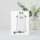 Ghost Giraffe mit Chains Postkarte (Stehend Vorderseite)