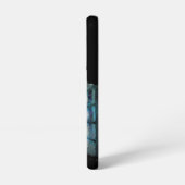 Ghost Girl in Blue – Haunting Surreal Art Samsung Galaxy Hülle (Linke Seite)