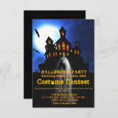 Ghost Girl Spuk Halloween Kostüm Party kleiner Einladung (Vorne/Hinten)