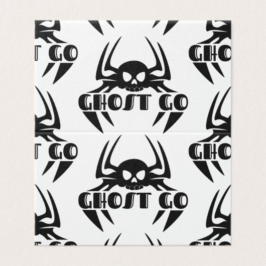 Ghost Go Spooky Jahreszeit (Außenseite Aufgefaltet)