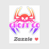 Ghost Go Spooky Jahreszeit Aufkleber (Blatt)
