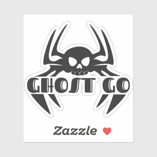 Ghost Go Spooky Jahreszeit Aufkleber (Blatt)