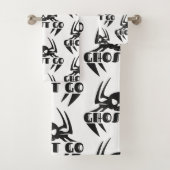 Ghost Go Spooky Jahreszeit Badhandtuch Set (Insitu)
