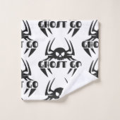 Ghost Go Spooky Jahreszeit Badhandtuch Set (Waschlappen)