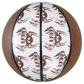 Ghost Go Spooky Jahreszeit Basketball (Vertikal)