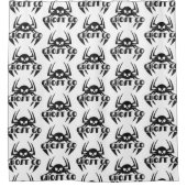 Ghost Go Spooky Jahreszeit Duschvorhang (Vorderseite)