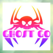 Ghost Go Spooky Jahreszeit Fensteraufkleber (Blatt 3)