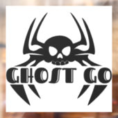 Ghost Go Spooky Jahreszeit Fensteraufkleber (Blatt 2)