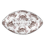 Ghost Go Spooky Jahreszeit Football (Vorderseite)