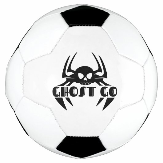 Ghost Go Spooky Jahreszeit Fußball (Vorderseite)