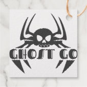 Ghost Go Spooky Jahreszeit Geschenkanhänger (Rückseite)
