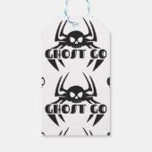 Ghost Go Spooky Jahreszeit Geschenkanhänger (Rückseite)