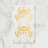 Ghost Go Spooky Jahreszeit Geschenkanhänger (Vorderseite)