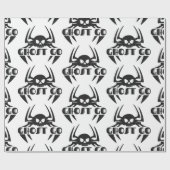 Ghost Go Spooky Jahreszeit Geschenkpapier (Flach)