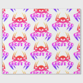 Ghost Go Spooky Jahreszeit Geschenkpapier (Flach)