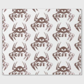 Ghost Go Spooky Jahreszeit Geschenkpapier (Flach)