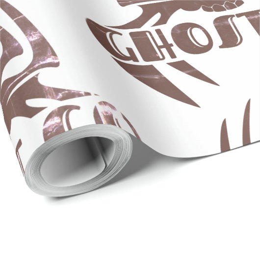 Ghost Go Spooky Jahreszeit Geschenkpapier (Rolleneckpunkt)