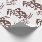 Ghost Go Spooky Jahreszeit Geschenkpapier (Ecke)