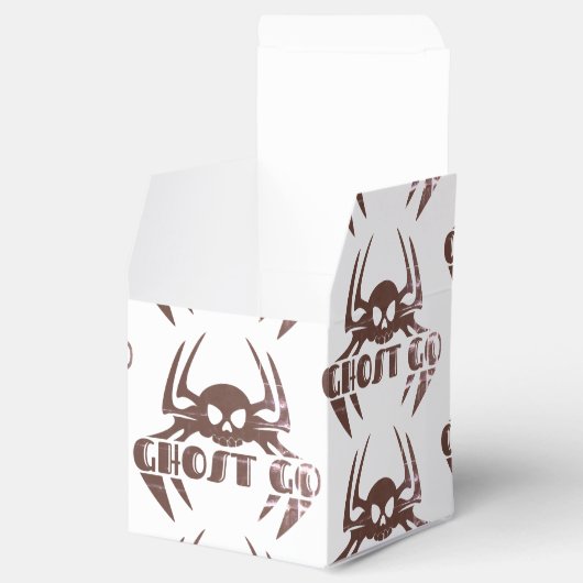 Ghost Go Spooky Jahreszeit Geschenkschachtel (Geöffnet)