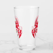 Ghost Go Spooky Jahreszeit Glas (Links)