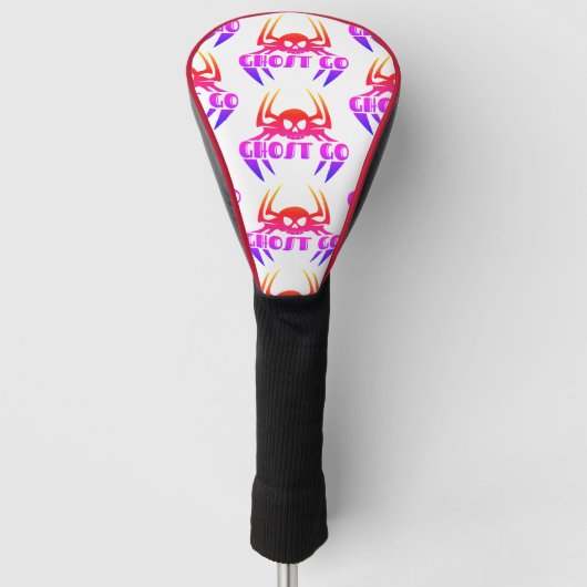 Ghost Go Spooky Jahreszeit Golf Headcover (Vorderseite)