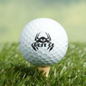 Ghost Go Spooky Jahreszeit Golfball (Insitu T-Shirt)