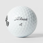 Ghost Go Spooky Jahreszeit Golfball (Logo)
