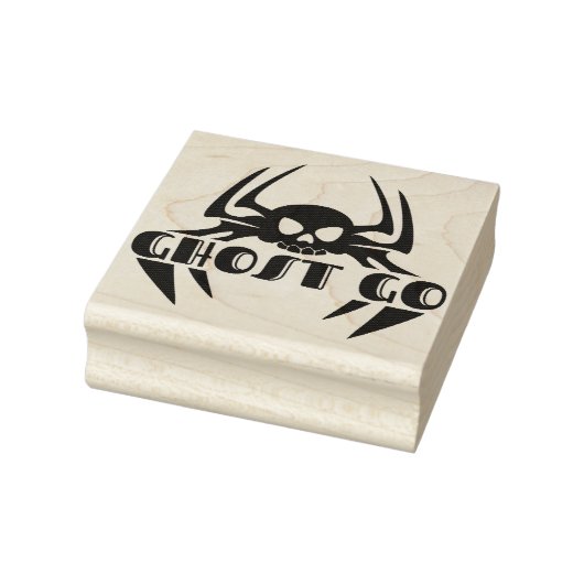 Ghost Go Spooky Jahreszeit Gummistempel (Stempel)