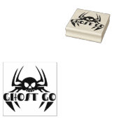 Ghost Go Spooky Jahreszeit Gummistempel (Stempel)