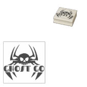 Ghost Go Spooky Jahreszeit Gummistempel (Stempel)