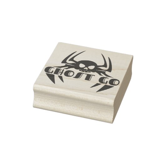 Ghost Go Spooky Jahreszeit Gummistempel (Stempel)