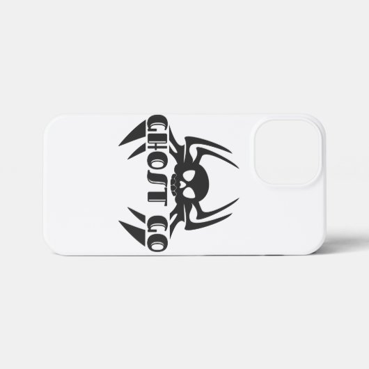 Ghost Go Spooky Jahreszeit iPhone Hülle (Rückseite (Horizontal))