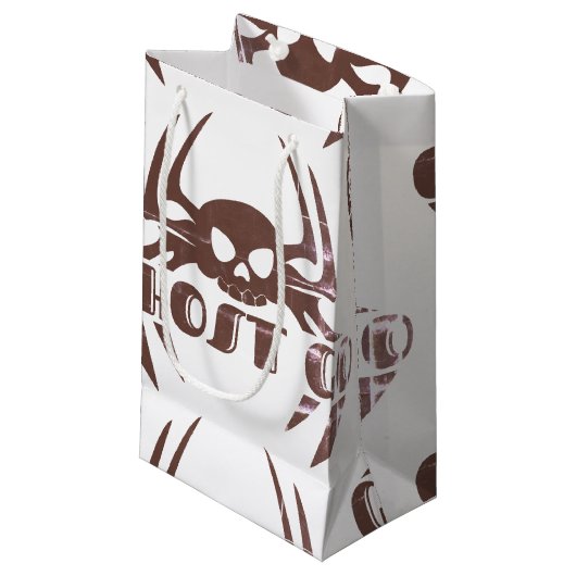 Ghost Go Spooky Jahreszeit Kleine Geschenktüte (Vorderseite Schrägansicht)