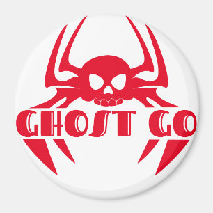Ghost Go Spooky Jahreszeit Magnet
