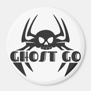 Ghost Go Spooky Jahreszeit Magnet