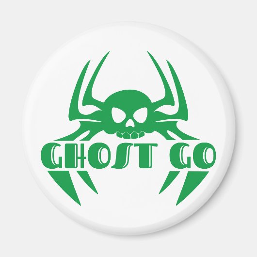Ghost Go Spooky Jahreszeit Magnet (Vorne)
